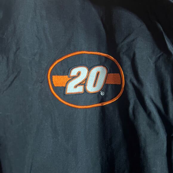 Chase Authentics Tony Stewart NASCAR 20 Black/Orange Windbreaker XL Zip Jacket - Picture 13 of 16